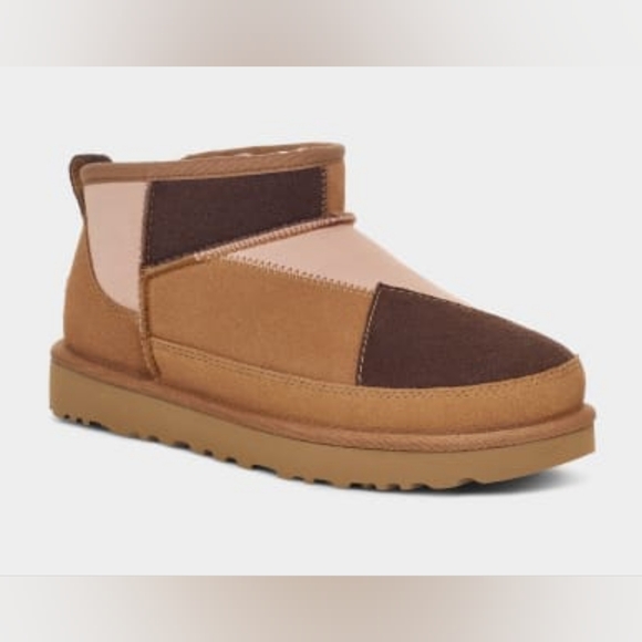 UGG Shoes - UGG Classic Ultra Mini ReImagined Boot Women's 10 Chestnut Multi